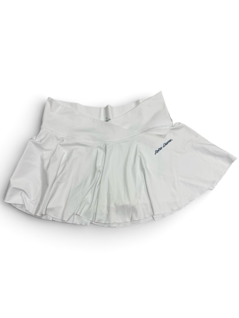 Notre Dame Under Armour Skirt White Performance Lined Skort 2XL